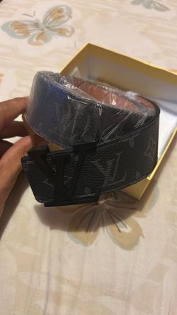 Louis Vuitton Monogram Eclipse LV Initiales Belt