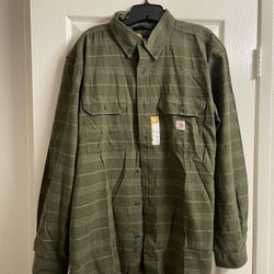 Carhartt LOOSE FIT MIDWEIGHT CHAMBRAY LONG-SLEEVE Large