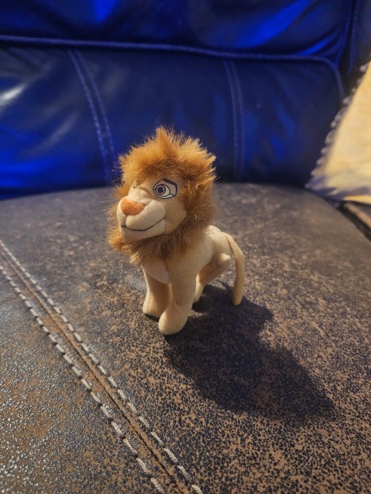 Lion King II Simba Small Plush Disney Simba’s Pride Vtg 1998 McDonalds Meal Toy
