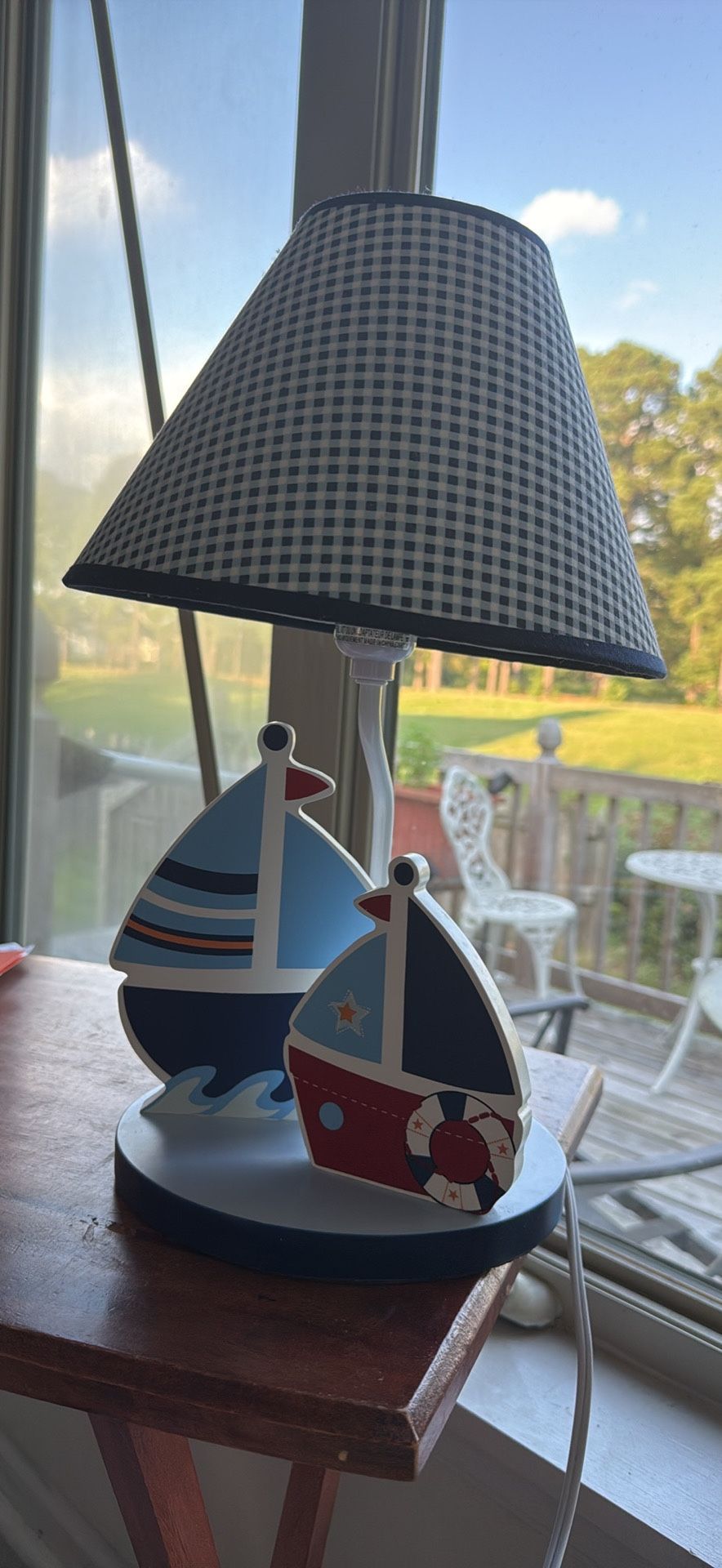 Kid’s Room nautical Side Lamp