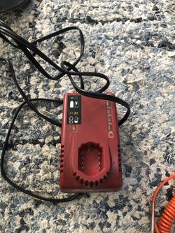 Snap on battery charger and electric tester