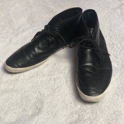 Aldo Black Leather Shoes