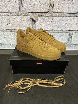 Nike Air Force One X Supreme Wheat Size 10.5