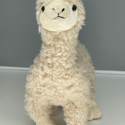 The Petting Zoo Alpaca Stuffed Animal Plushie, Gifts for Kids, Wild Onez Zoo Animals, Alpaca Plush Toy