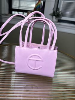 Telfar Mini Shopping Bag Pastel Pink + Dust Bag