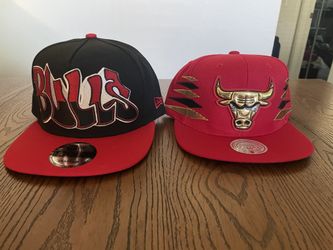 Rare Chicago bulls snap backs $60 each per $100 for both