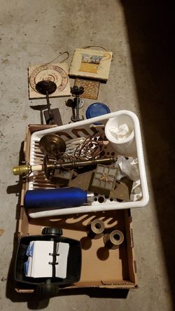 All miscellaneous items, lights, candles