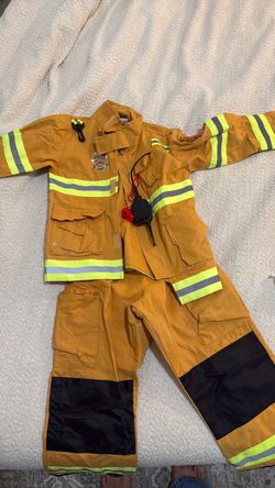 Kids Firefighter Costume Set