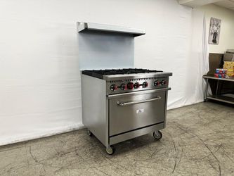36 ins 6b NSF oven ranges with legs HFSO-36