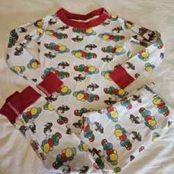 Hanna Andersson Curious George Pajamas 
Size 3T
