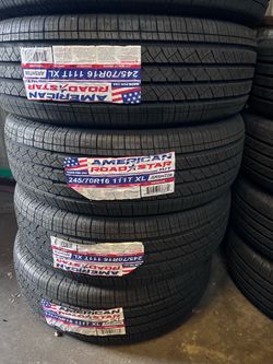 245/70/16 AMERICAN BRAND NEW TIRES