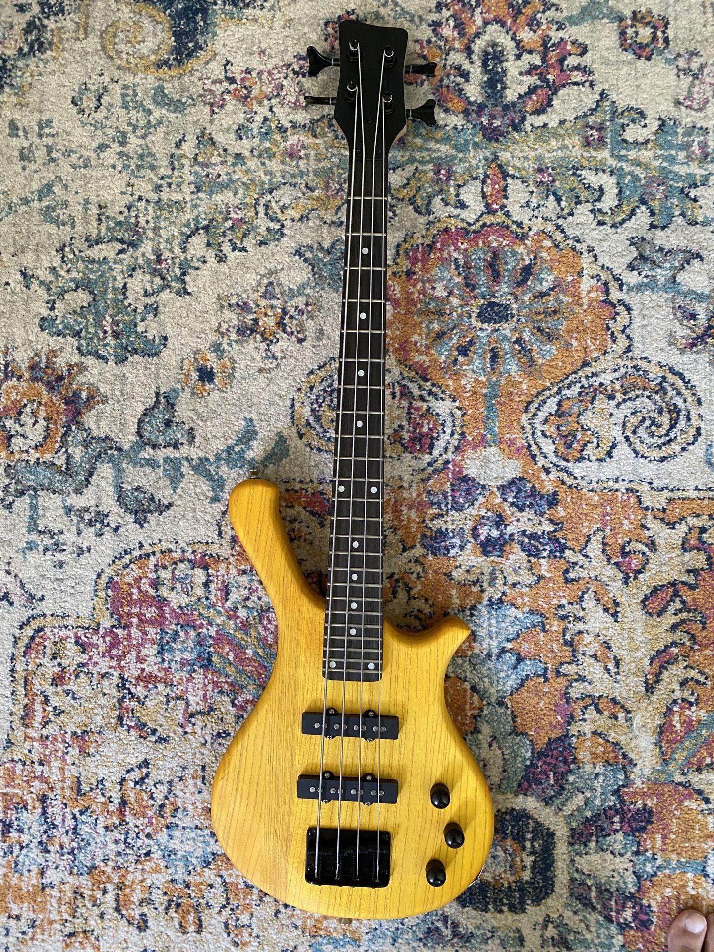 Short Scale Electric Bass Guitar