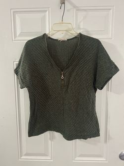 Green blouse