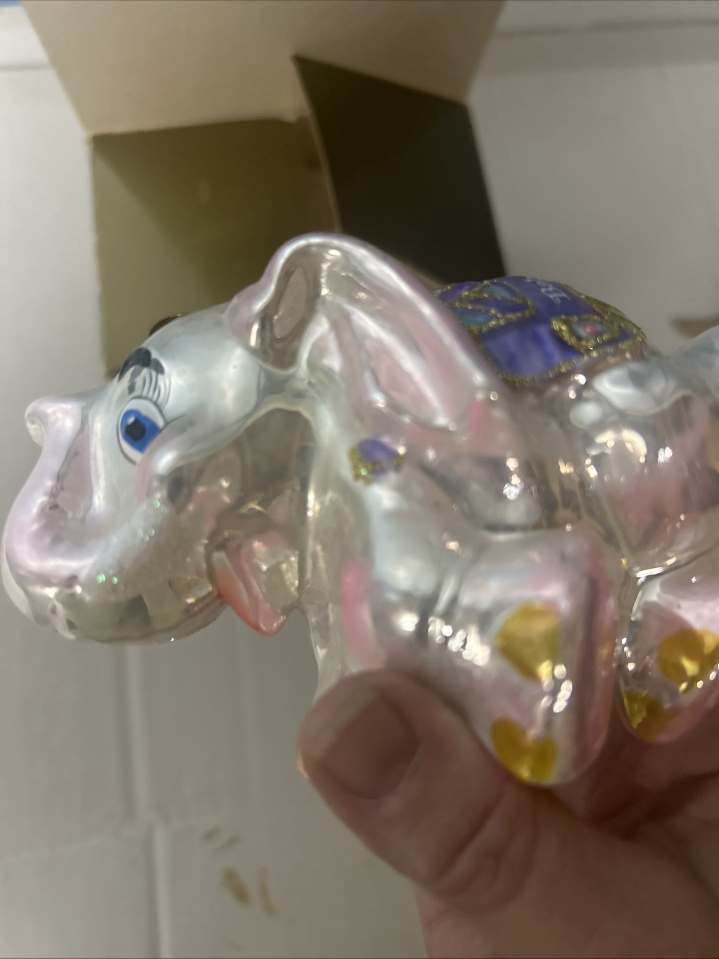 Baby’s First Elephant Polonaise Ornament