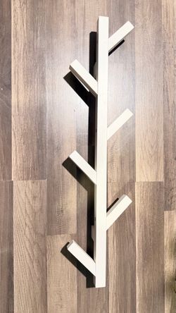 wall-mounted coat rack