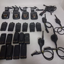 6 Motorola XPR 6550 VHF Radios