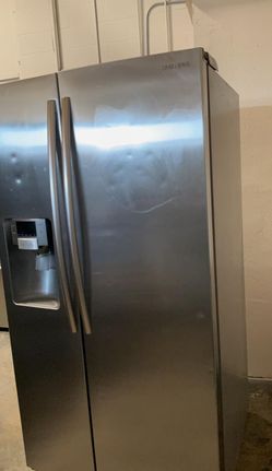 Samsung Side By Side Stainless Steel Fridge
