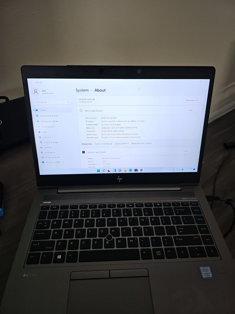 HP Zbook 14u G6