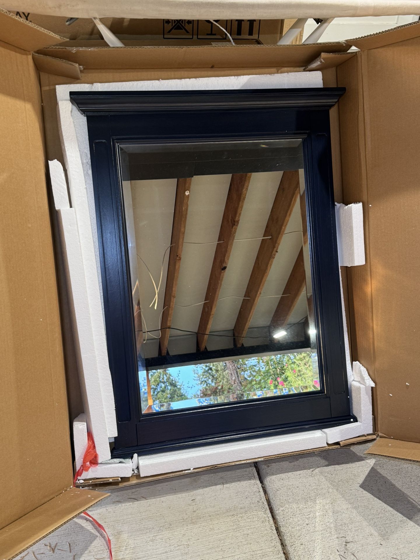 NEW 25x32 Vanity Mirror In Royal Blue