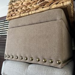 New small ottoman with storage