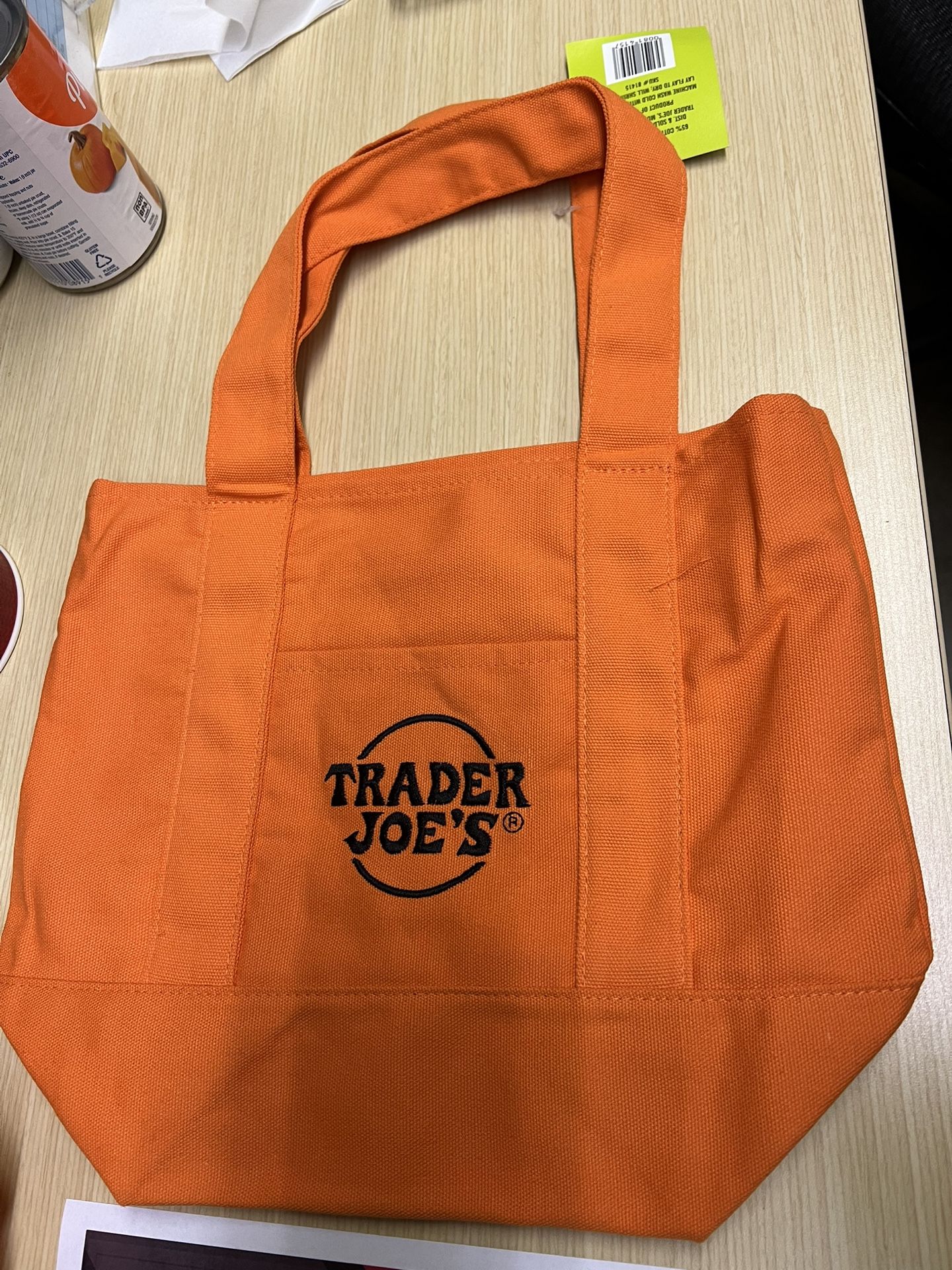 Trader Joes Mini Tote Bag New