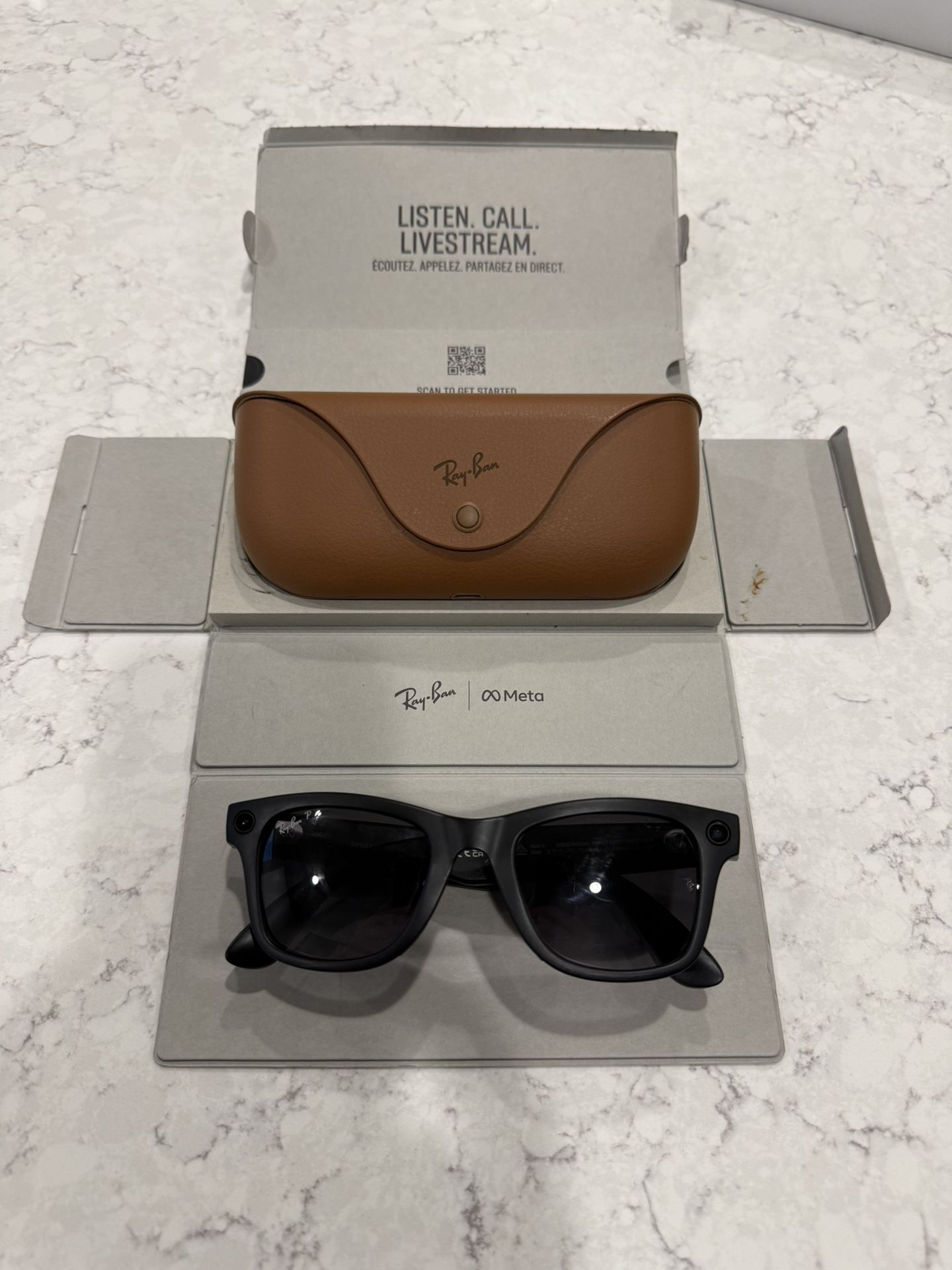 Ray-Ban Meta Gen 1 Wayfarer Smartglasses