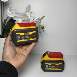Dewalt (2) 6Ah FlexBolt 20v/60v