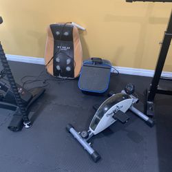 Foot massager, and back massager and treadmill
