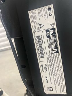 LG surround sound bar and subwoofer