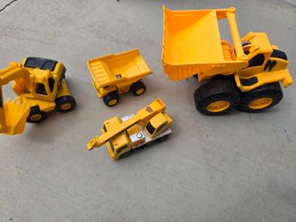 Toy construction trucks ($2 each)