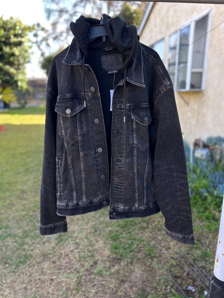 Men's Denim Jacket Xl American Eagle Outfitters Chamarra