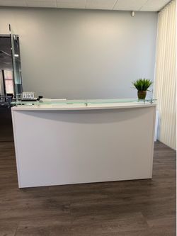 Commercial Style L Shape Reception Desk