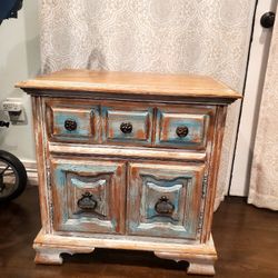 Shabby Chic Side Table (Nightstand)