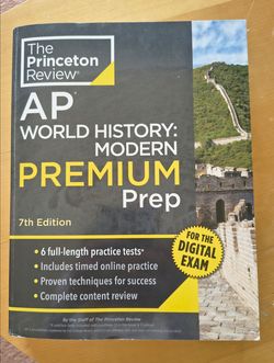 AP World History Modern PREMIUM Prep 7th Edition