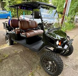 24 Ezgo Express L6 Gas golf cart street legal
