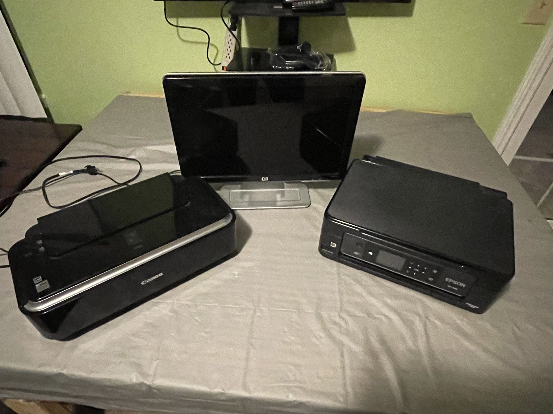 Computer Monitor And Printers