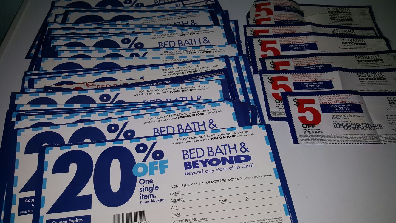 Bed bath & beyond coupons