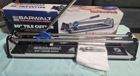 Barwalt 20" tile cutter