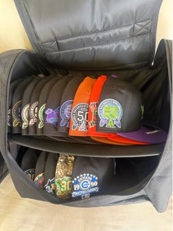 Fitted hat collection for sale.