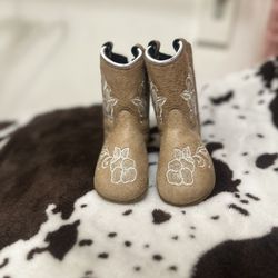 BOOT BARN INFANT GIRLS' LIL' LASY POPPET BOOTS - ROUND TOE