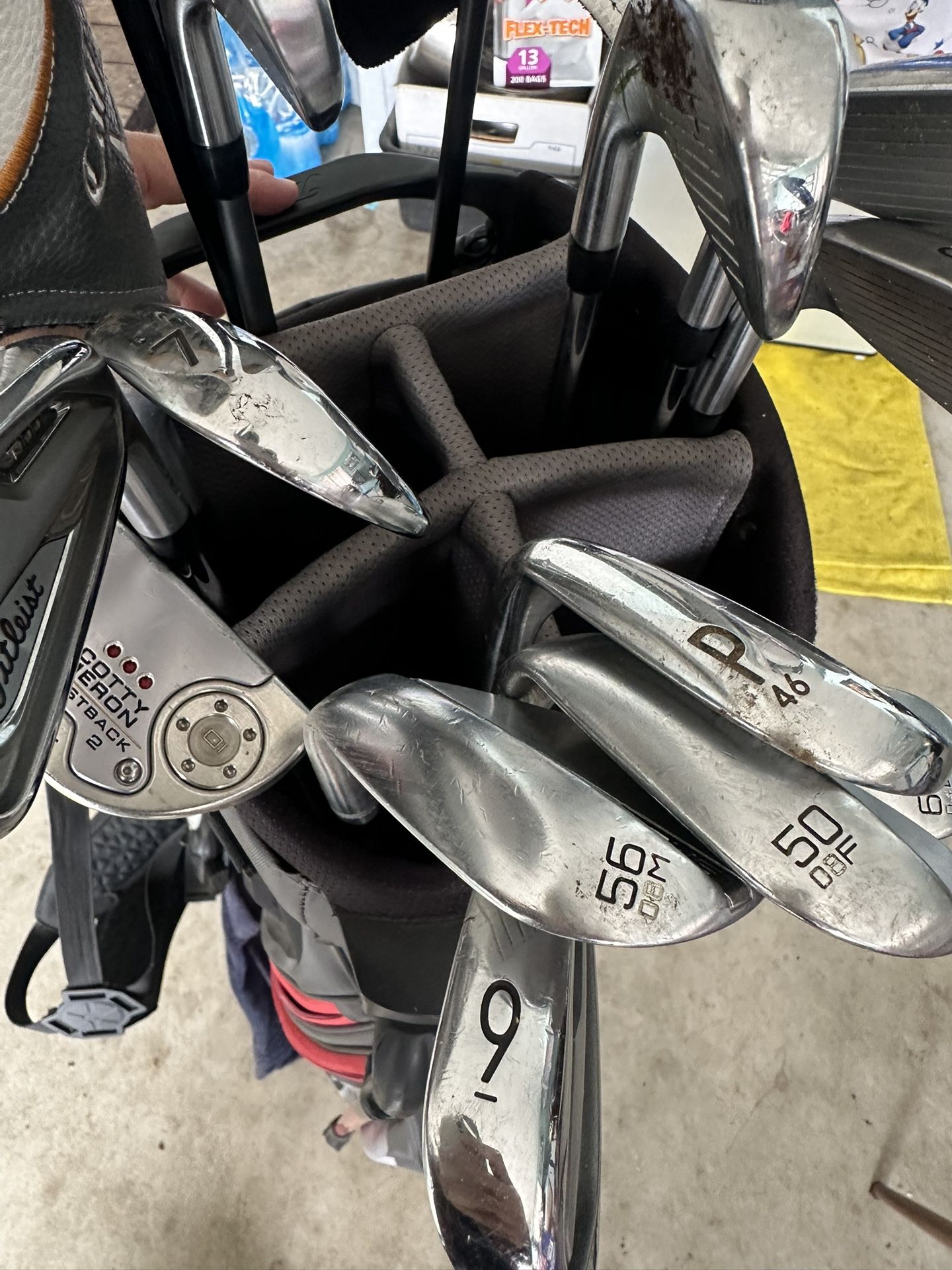 Titleist T-100 Vokey Wedges Maverick Woods Pro Set