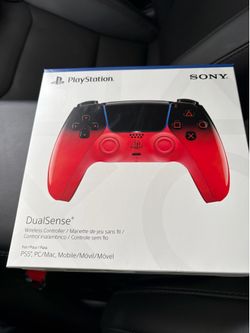 Techno Red PS5 Controller
