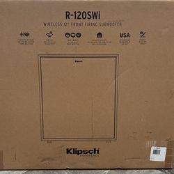 Klipsch R-120SWi 230W 12" Wireless Subwoofer with Digital Amplifier