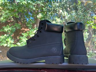 Timberland 6-Inch Black Boots