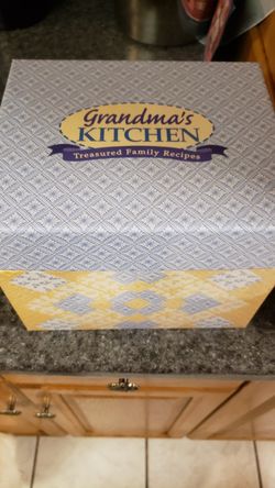 Grandma's Kitchen Recipe Cards