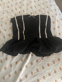 Black tube top