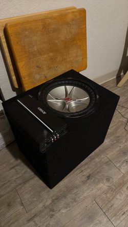10” kicker and 5 channel Henson amp