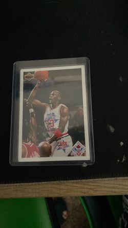 Micheal Jordan Basketball card
