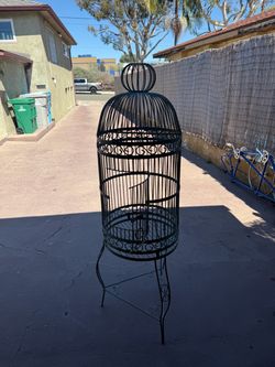 Bird Cage Wrought Iron