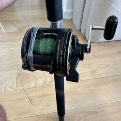 Shimano TLD20 reel and Penn Warfare fishing pole